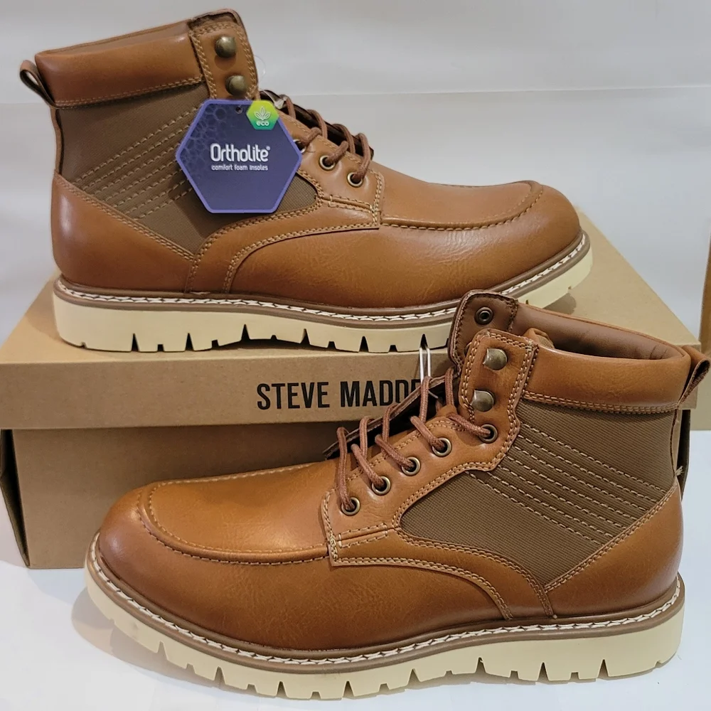 Steve Madden Men's Bleeker‎ Chukka Boot Cognac